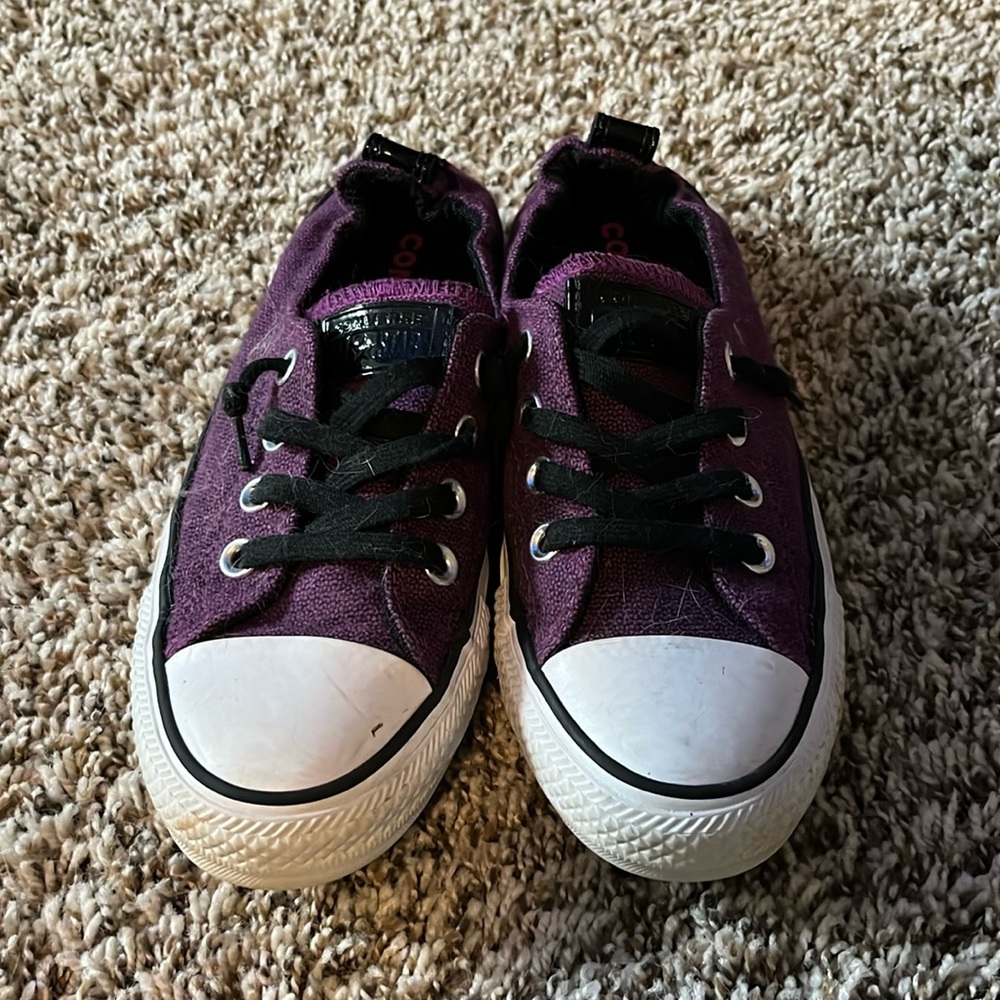 Purple Slide-On Converse All-Stars
